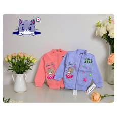 утепленная толстовка для девочек пр-во Турция в интернет-магазине «Детская Цена»